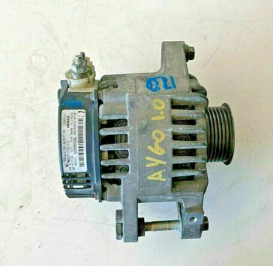 27060-0Q010 MS102211-8730 ALTERNATORE TOYOTA AYGO Mk1 1.0 50 KW 1KR 2005 2009 - SPEDIZIONE INCLUSA -