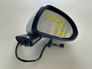 ** SPECCHIO SPECCHIETTO RETROVISORE ESTERNO DESTRO DX OPEL CORSA D ANNO 2010 SPEDIZIONE GRATUITA