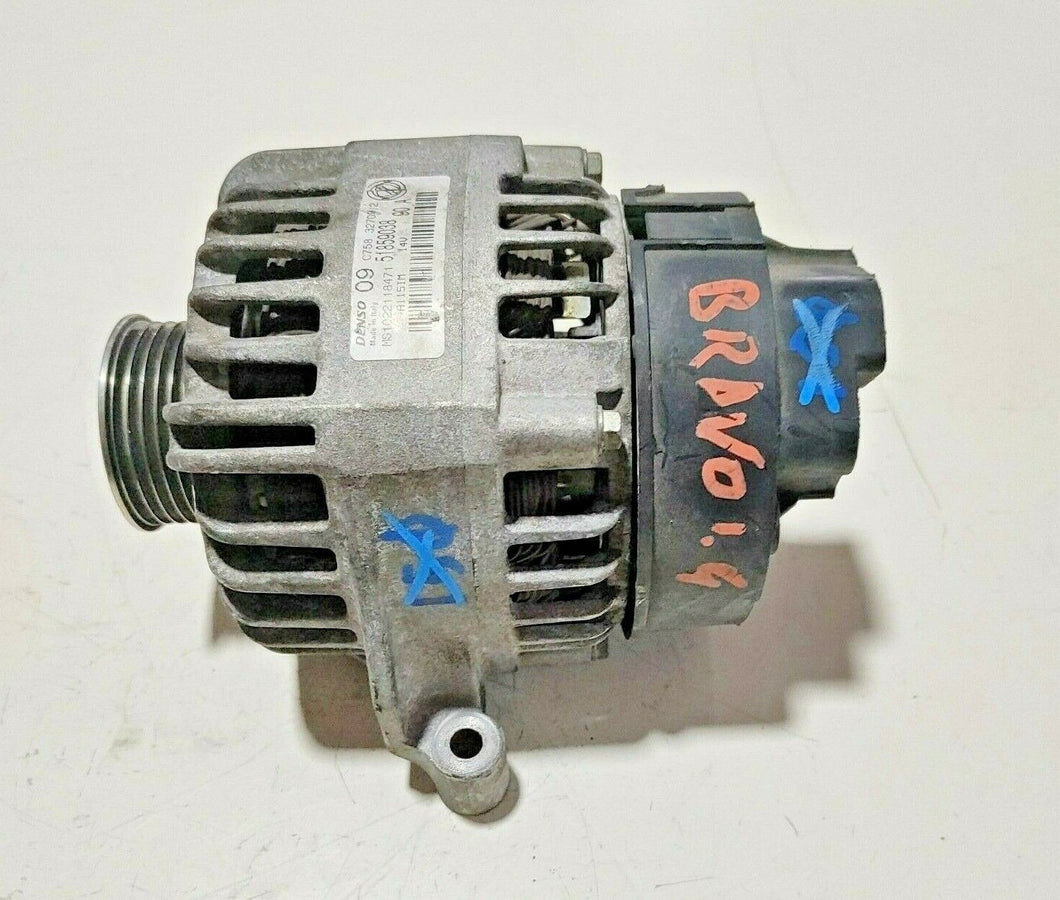 51859038 MS1022118471 ALTERNATORE DENSO FIAT BRAVO 1.4 B / GPL 66 KW ANNO 2009 - SPEDIIZIONE INCLUSA-